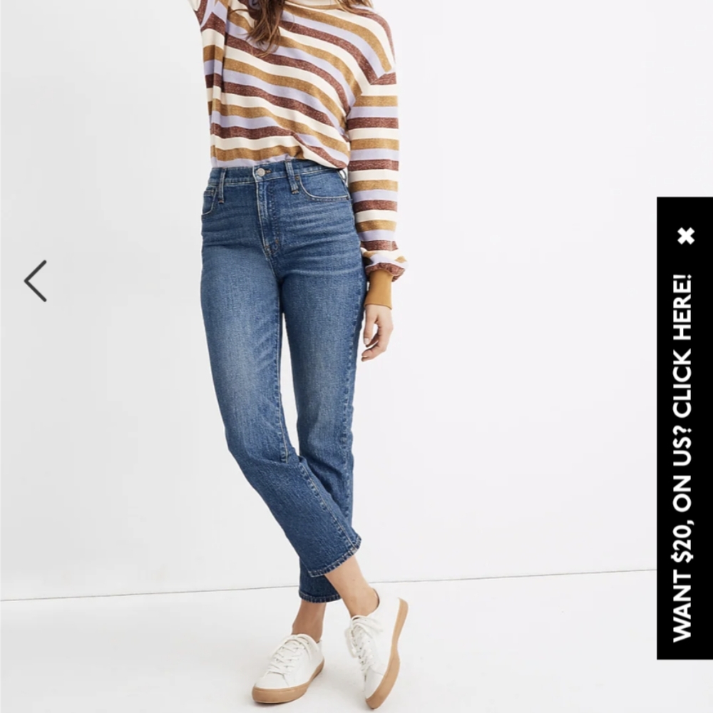 Madewell Classic Straight Jean